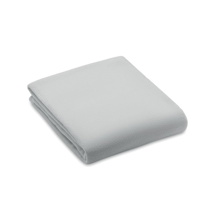 BOGDA - RPET-Polar Fleece-Decke - grau