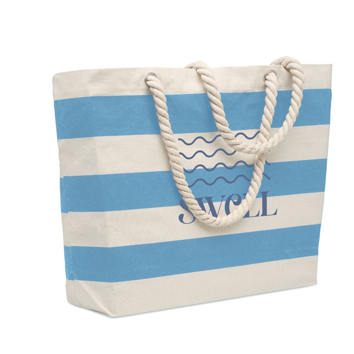 HEAVEN STRIPE - Strandtasche Baumwolle 220 g