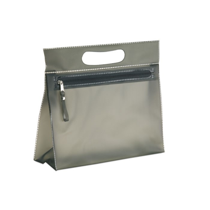 MOONLIGHT - Transparente Kosmetiktasche - schwarz