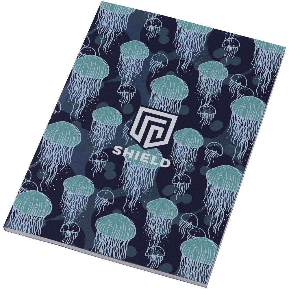 Novella Austen Colours A5 Softcover Notizbuch – 50 Blatt - blau