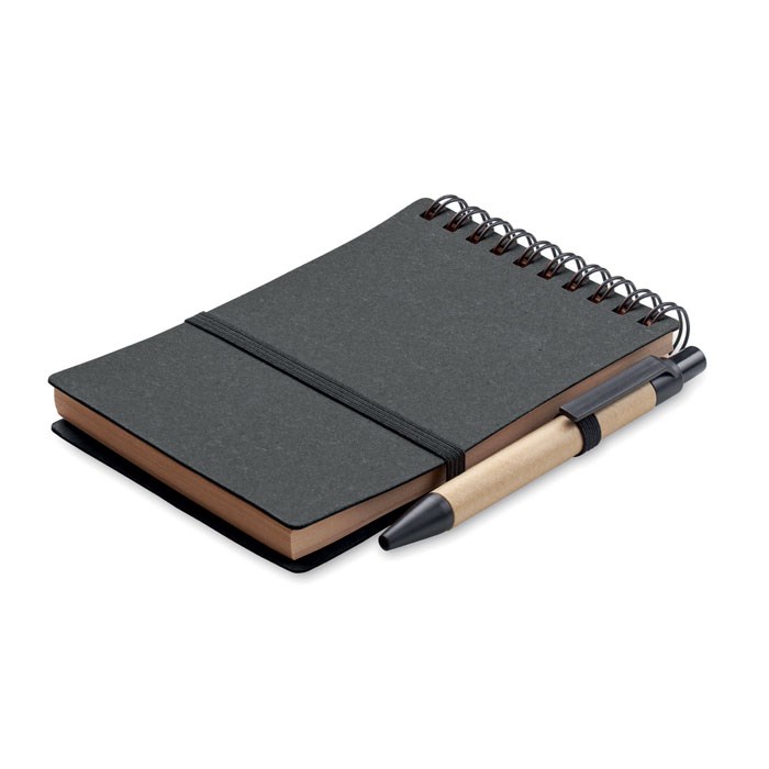 NOTIE - Recyceltes Notizbuch-Set - Steingrau